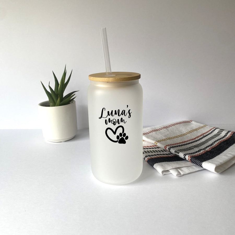 Dog Mom Tumbler | Personalized Gift for Dog Lovers & Pet Owners