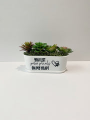 Dog Remembrance Gift | Succulent Planter to Honor Beloved Pets