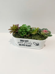 Dog Remembrance Gift | Succulent Planter to Honor Beloved Pets