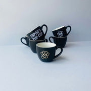 pup cup with name black