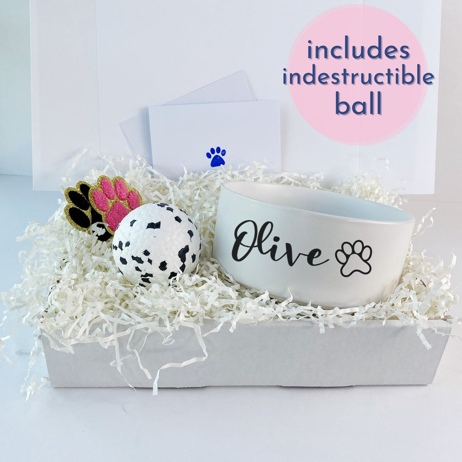 New Dog Gift for Dog Lover | Custom Food Bowl for Pet