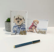 Personalized Dog Frame | Custom Pet Photo Frame for Office or Home Decor