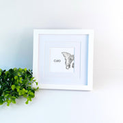 Pet Portrait from Photo - Custom Dog Sketch Memorial Gift for Dog Mom