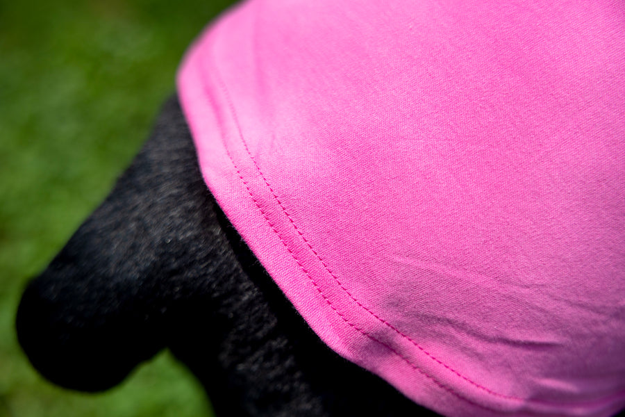 Plain Pink Pet T-Shirt for DIY - Customizable Dog Shirt for Personalization