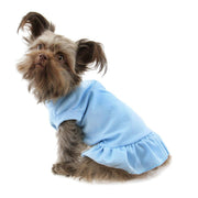 Sleeveless Dog Dress for Daddy's Girl - Cute Blue Outfit for Pets