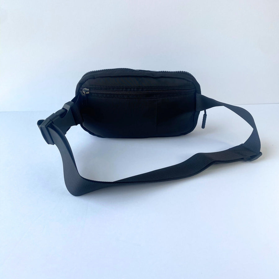 Black Crossbody Bag for Dog Mom with Paw Print