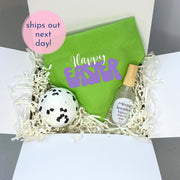 Dog Easter Basket for Pet Gift Box for Dog Mom Easter Present for Dog Gift for Holiday Basket From Easter Bunny for Dog Toy Box with Bandana