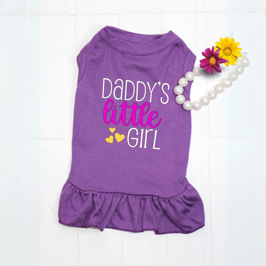 Dog Outfit for Girl Dog Dad Gift for Fathers Day XL Dog Dress for Pet Clothing for Small Dog Tank for Puppy in Purple Dress for Dog Summer