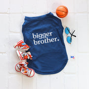 Bigger Brother TShirt for Pet Family, Pregnancy Announcement Tee for Dog