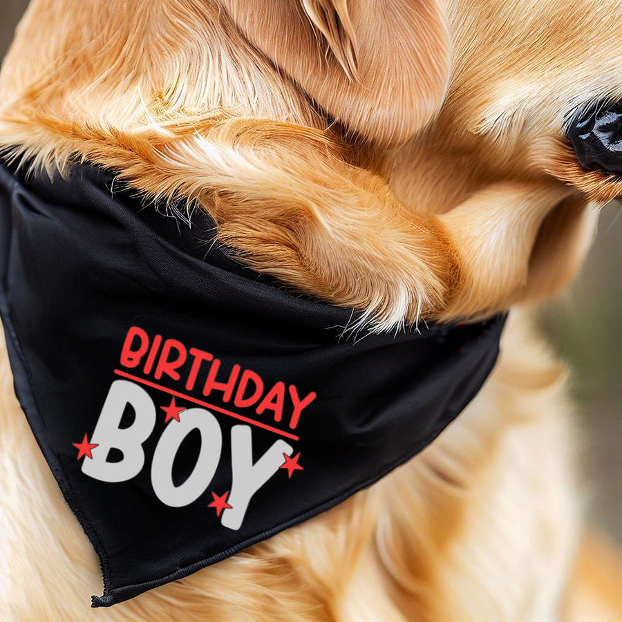 Birthday Bandana for Boy Dog