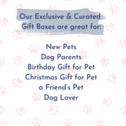 Personalized Gift Set for Her New Puppy Toy Box for Dog