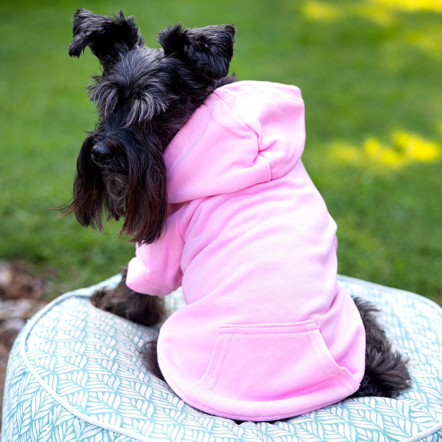 Lil Sis Dog Hoodie – Pink Puppy Outfit & Adoption Gift for Dog Mom