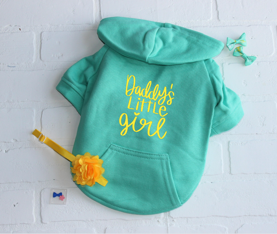 Girl Dog Sweatshirt for Daddys Little Girl