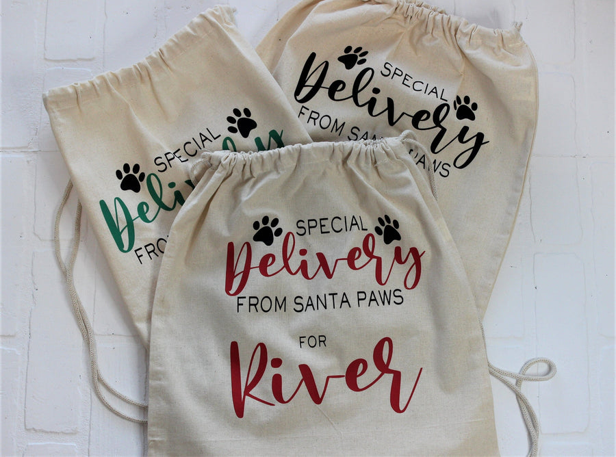 Personalized Santa Bag for Pet