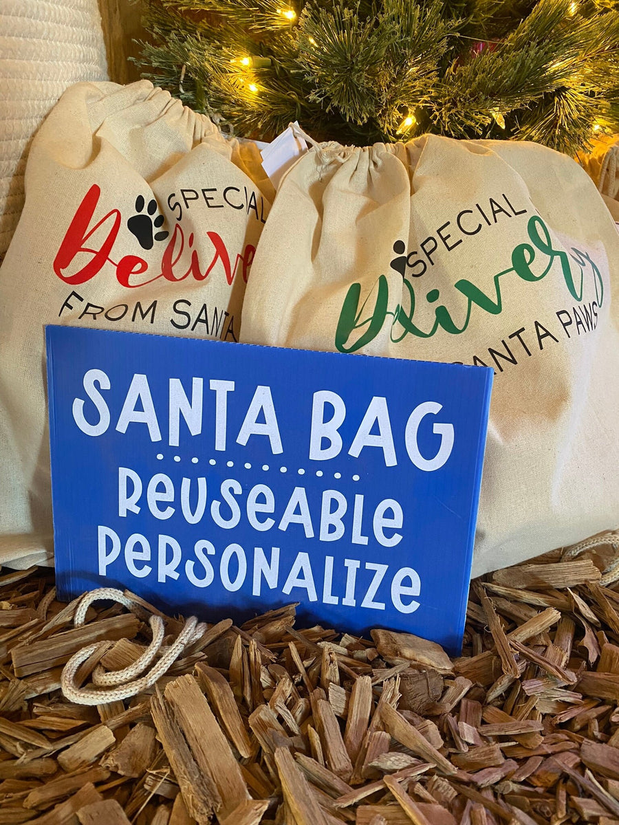 Personalized Santa Bag for Pet