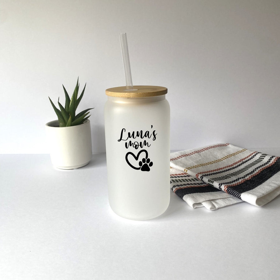 Dog Mom Tumbler - Personalized Gift for Dog Lover